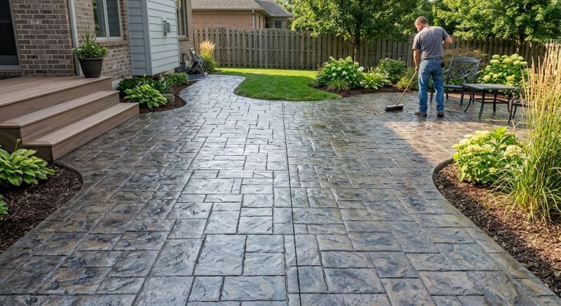 Stamped Concrete Service
