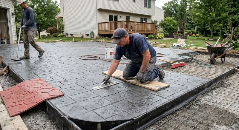 Concrete Finishing project example